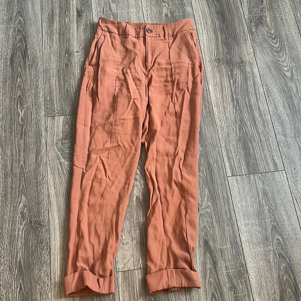 Burnt orange pants